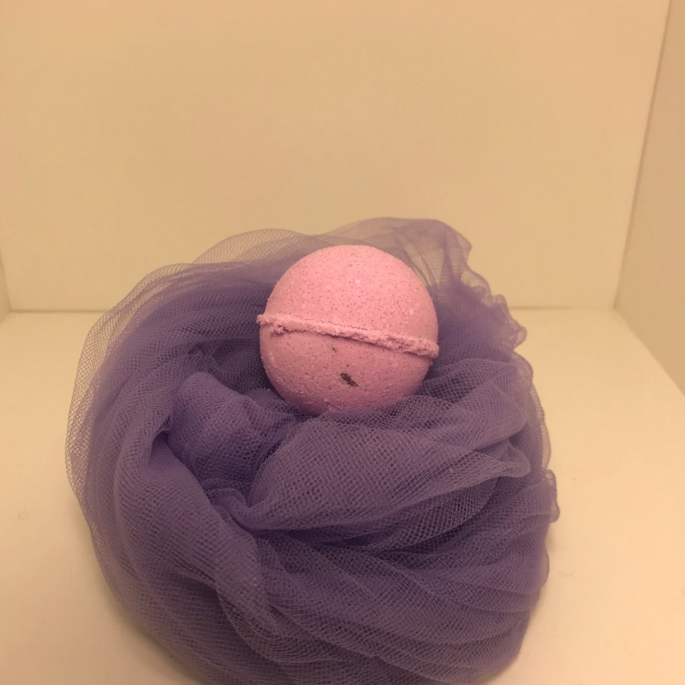 10 Lavender Golf Ball Bath Bombs